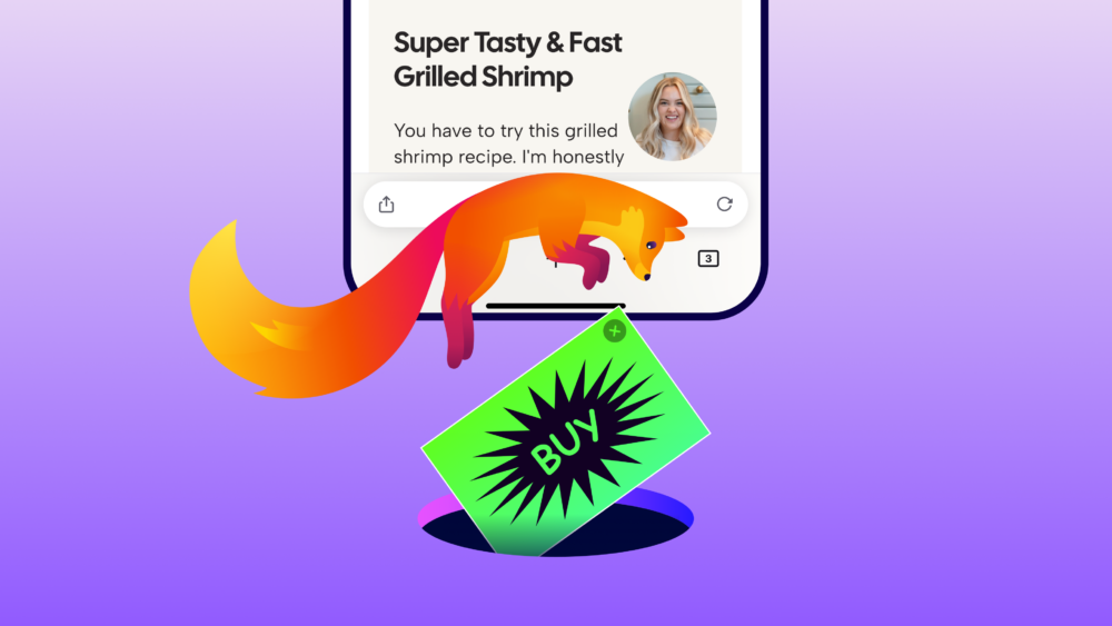 Mozilla illustration for Firefox on iOS Ad Blocker
